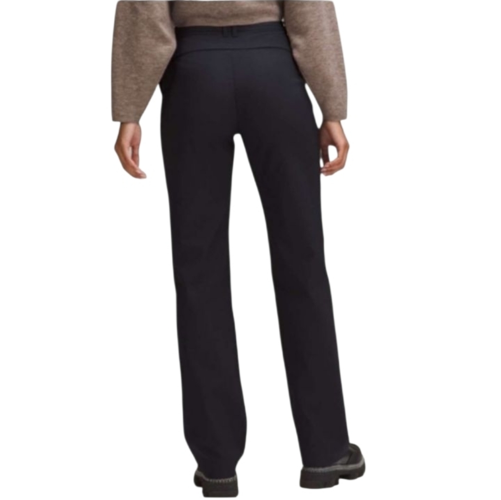 Lululemon Lab Women's Stretch Woven Trouser Navy Black Size 33 - Picture 3 of 12